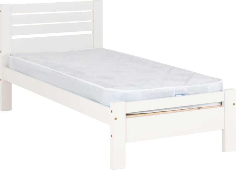 seconique Toledo 3' Bed White