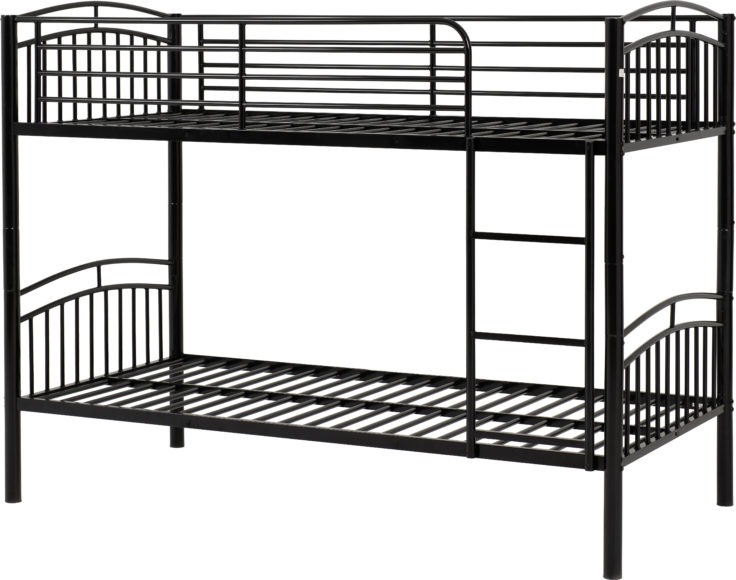 Seconique Ventura 3' Bunk Bed Black