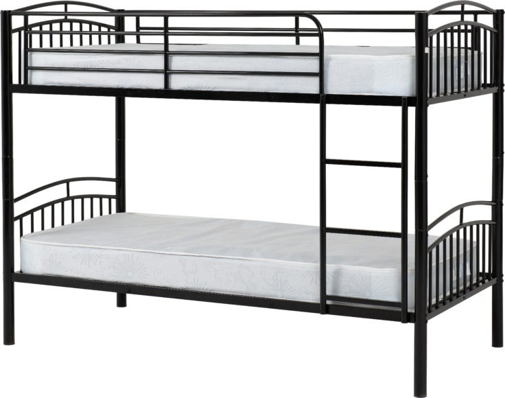 seconique Ventura 3' Bunk Bed Black