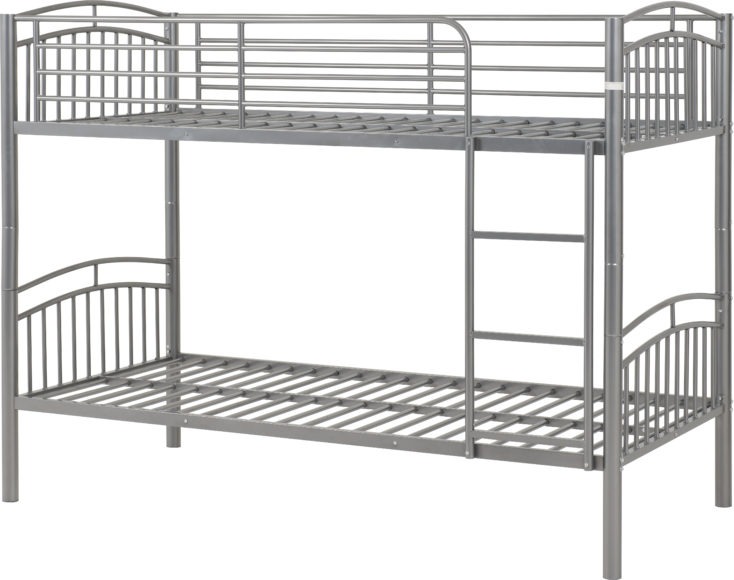 Seconique Ventura 3' Bunk Bed Silver