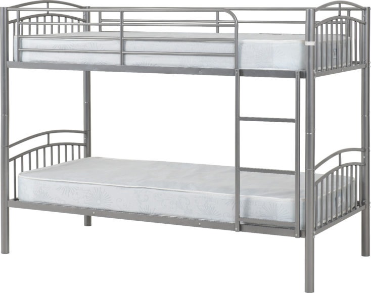 seconique Ventura 3' Bunk Bed Silver
