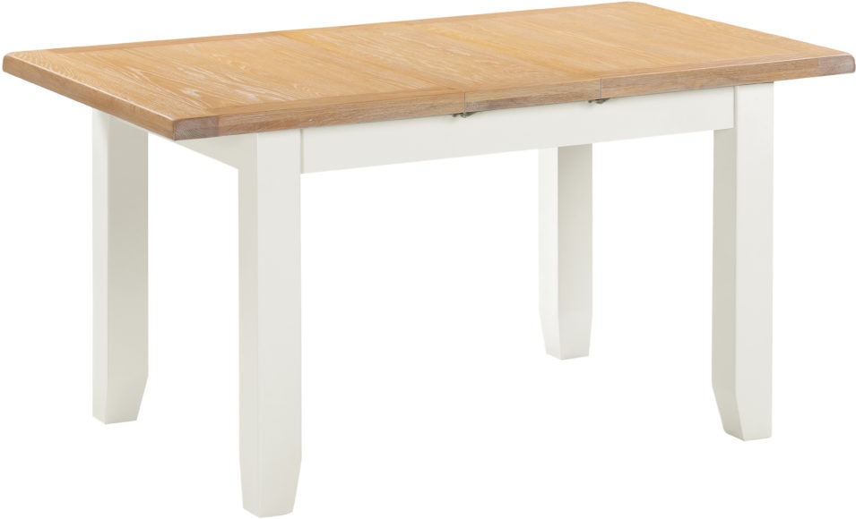 Seconique Windsor Extending Dining Table Ivory/Oak