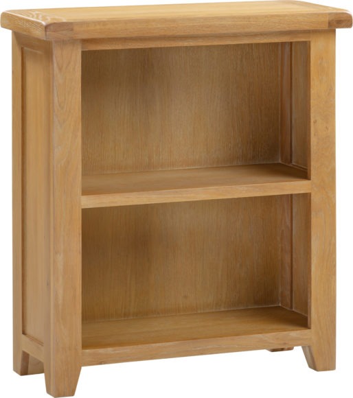 Seconique Windsor Low Bookcase Natural Oak