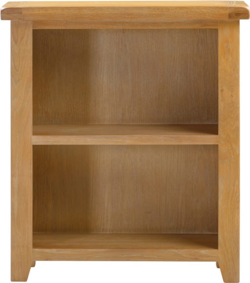 Seconique Windsor Low Bookcase Natural Oak
