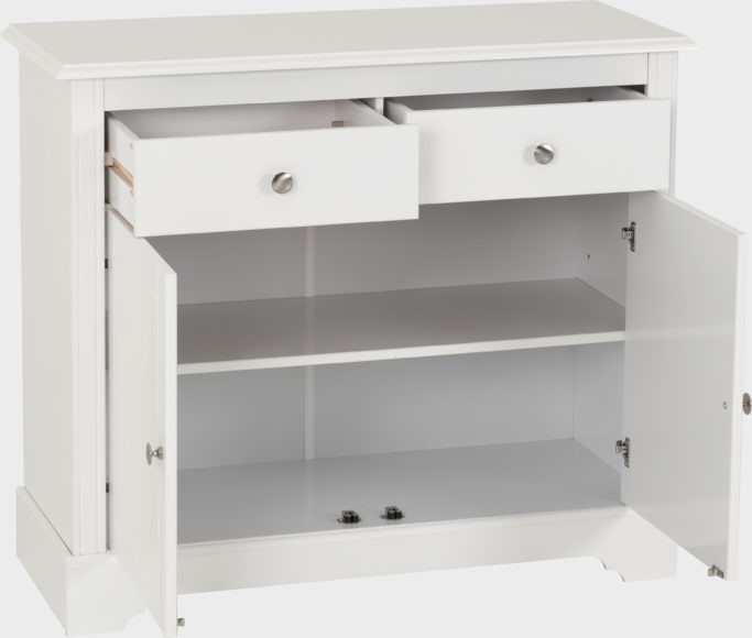 Seconique Stratford 2 Door 2 Drawer Sideboard White