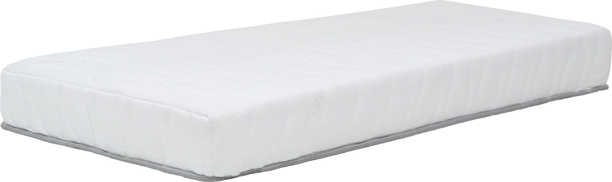 seconique Venus 3' Memory Cool Rolled Mattress White Fabric