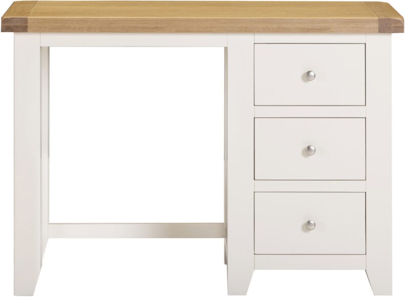 Seconique Windsor 3 Drawer Dressing Table Ivory/Oak
