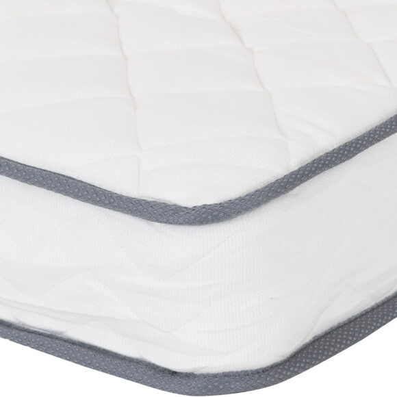 Seconique Yasmin 3' Roll-Up Mattress 18cm (Bonnel Spring) White