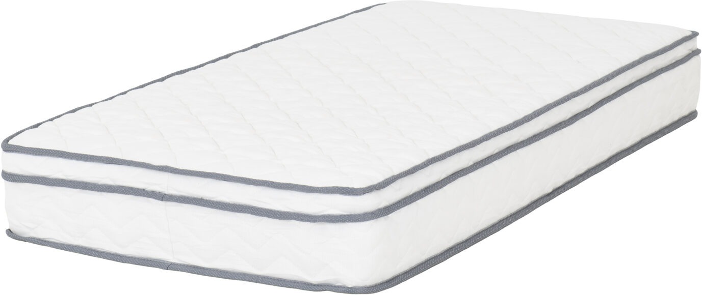 seconique Yasmin 3' Roll-Up Mattress 24cm (Pocket Spring) White