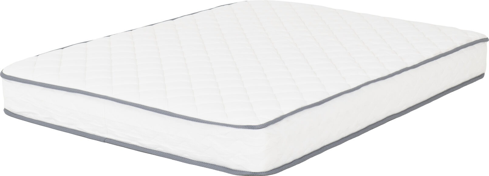 seconique Yasmin 4'6" Roll-Up Mattress 20cm (Pocket Spring) White