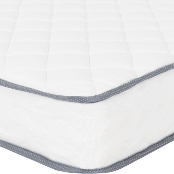 Seconique Yasmin 4' Small Double Roll-Up Mattress 20cm (Pocket Spring) White