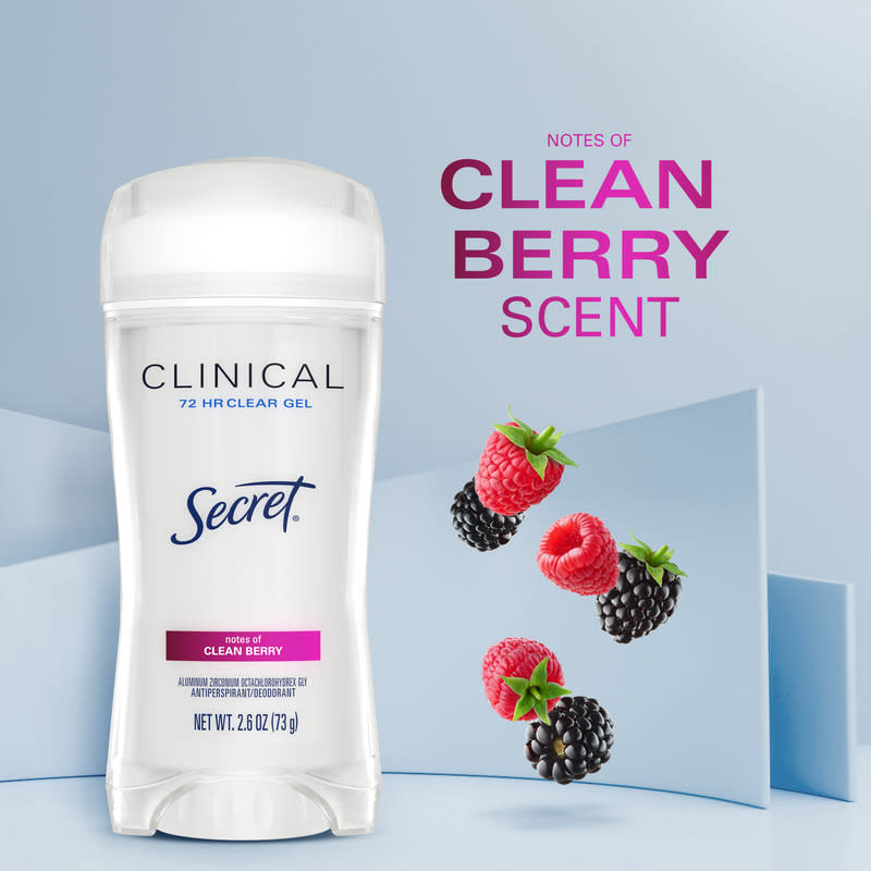 Secret Clinical Strength Clear Gel Antiperspirant Deodorant