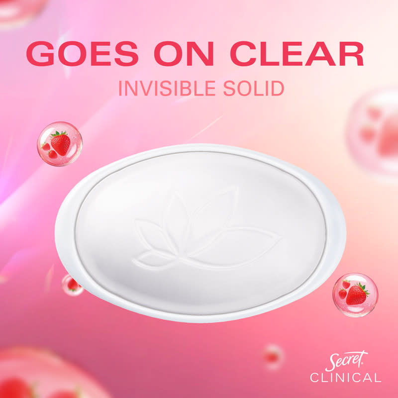 Secret Clinical Strength Invisible Solid Antiperspirant Deodorant