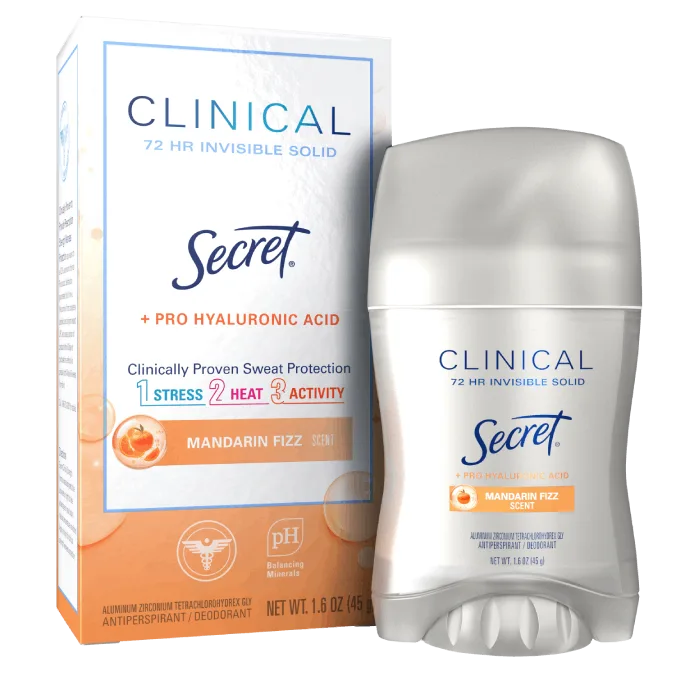 secret Clinical Strength Invisible Solid Antiperspirant Deodorant