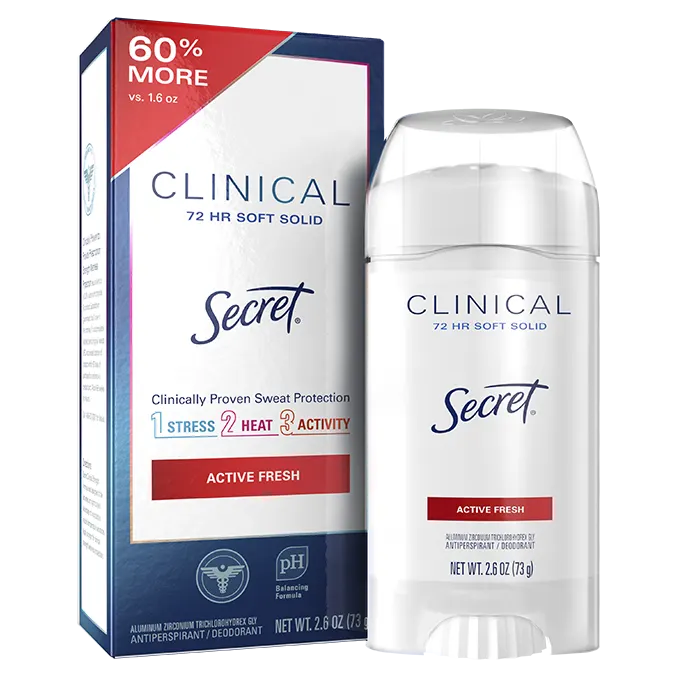 secret Clinical Strength Soft Solid Antiperspirant Deodorant