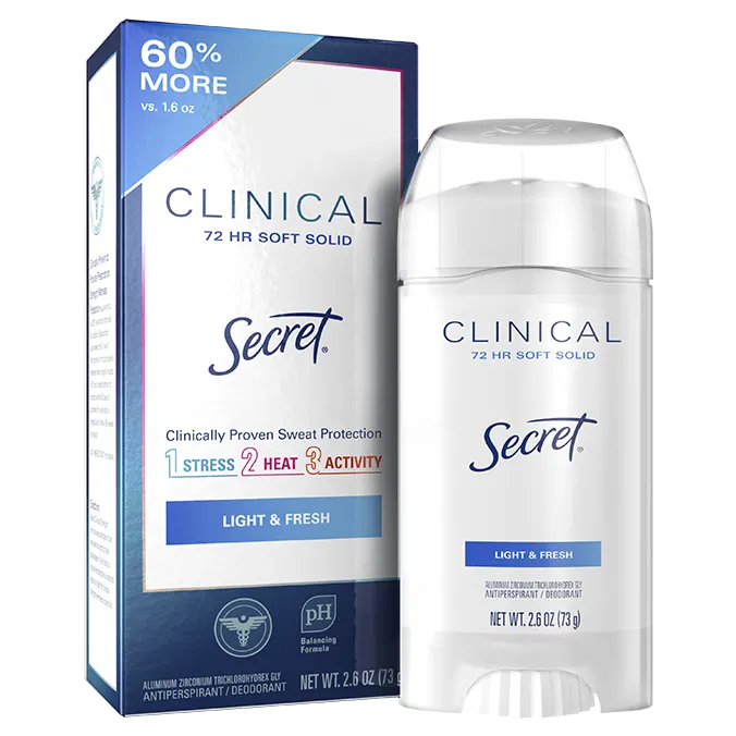 secret Clinical Strength Soft Solid Antiperspirant Deodorant