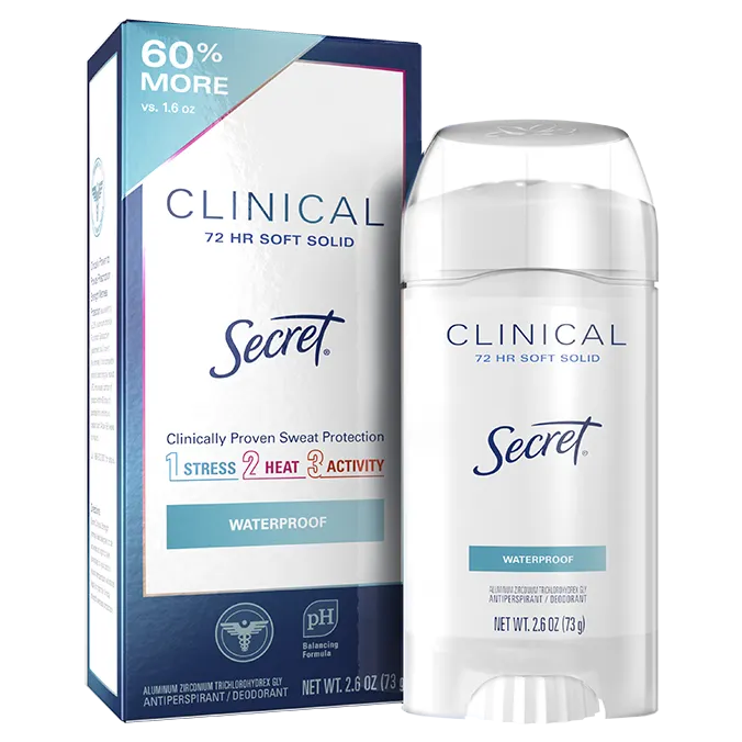 secret Clinical Strength Soft Solid Antiperspirant Deodorant