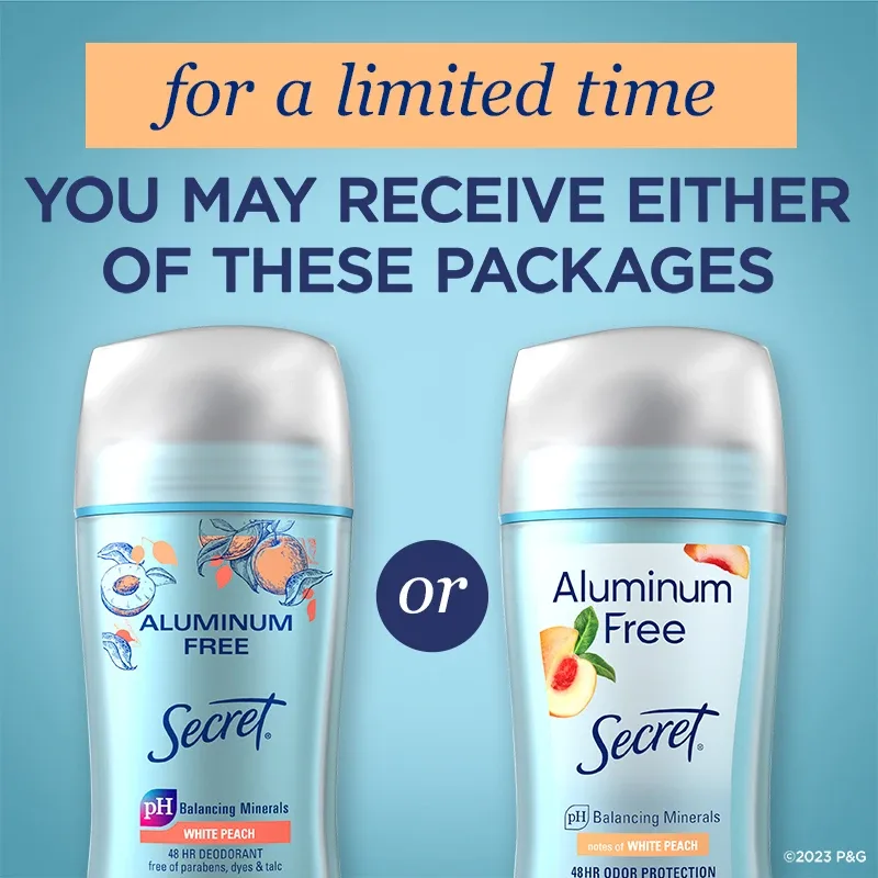secret Aluminum Free Deodorant