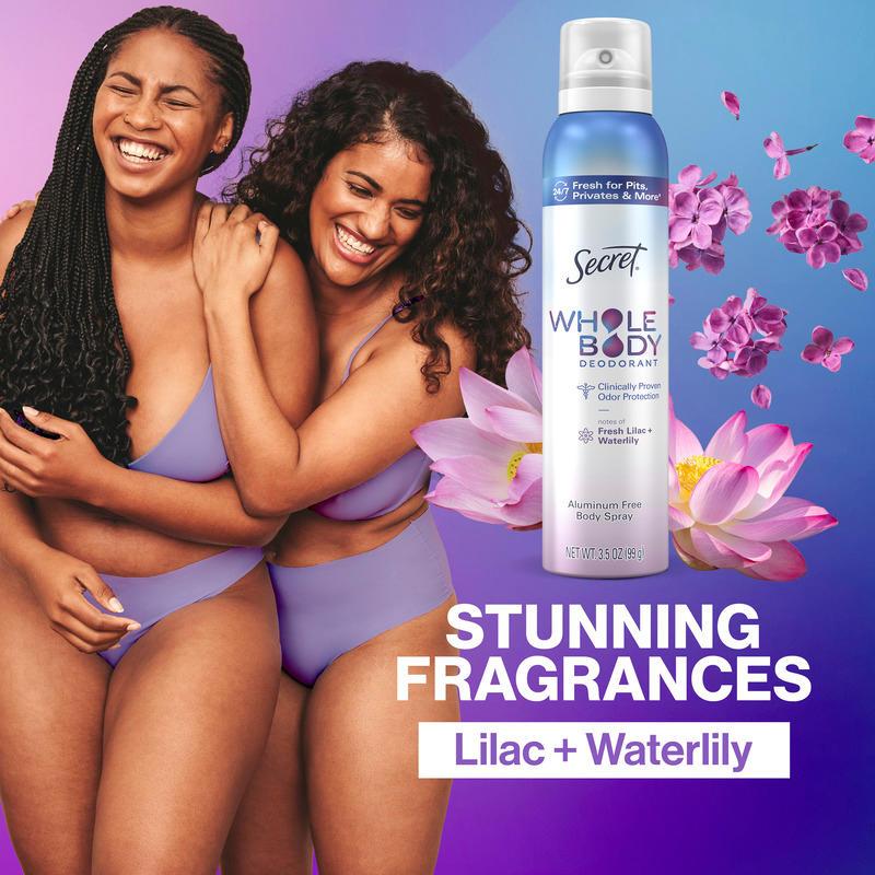 Secret Aluminum Free Whole Body Deodorant Stick