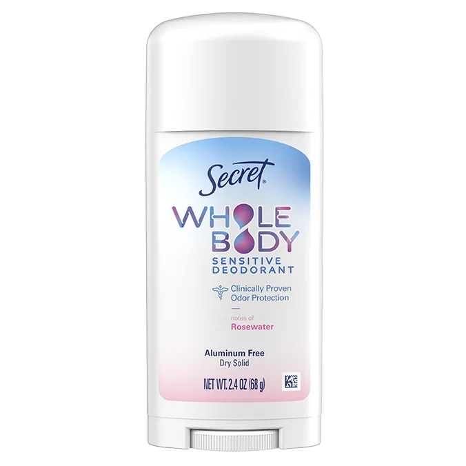 secret Aluminum Free Whole Body Deodorant Stick