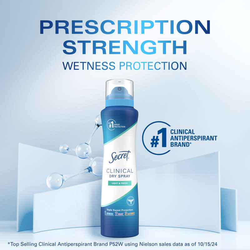 Secret Clinical Strength Dry Spray