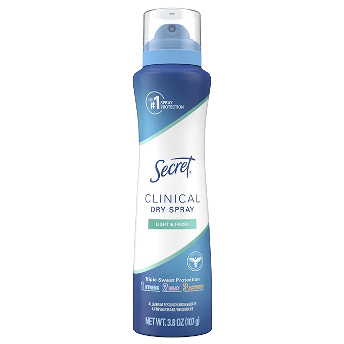 secret Clinical Strength Dry Spray