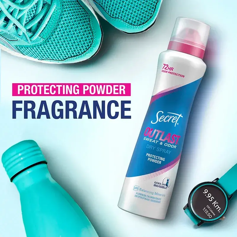Secret Outlast Dry Spray Antiperspirant & Deodorant