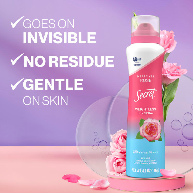 Secret Weightless Dry Spray
