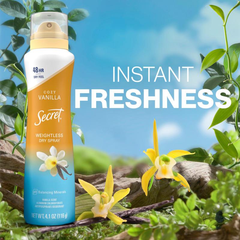 Secret Weightless Dry Spray