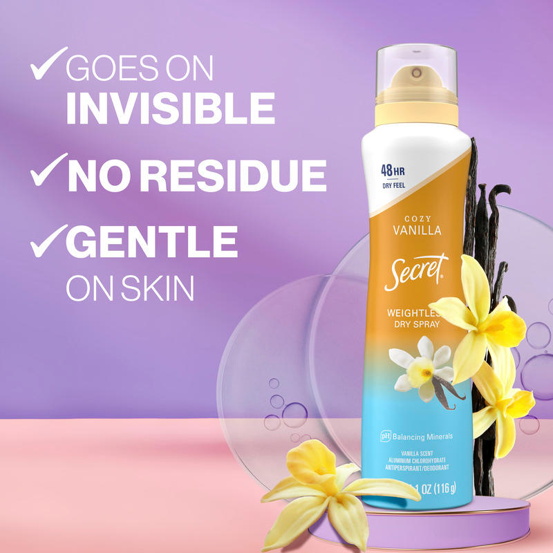 Secret Weightless Dry Spray