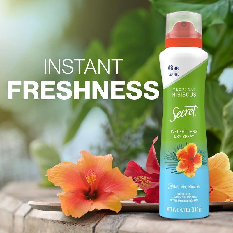 Secret Weightless Dry Spray