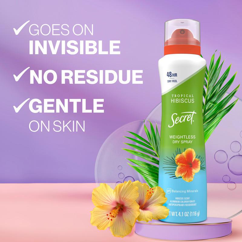 Secret Weightless Dry Spray