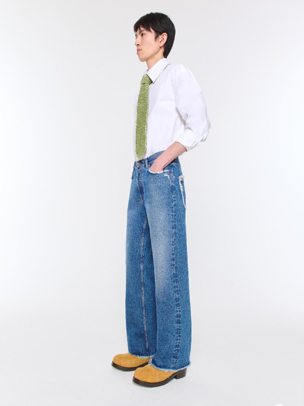 Séfr Frayed Cut Jeans