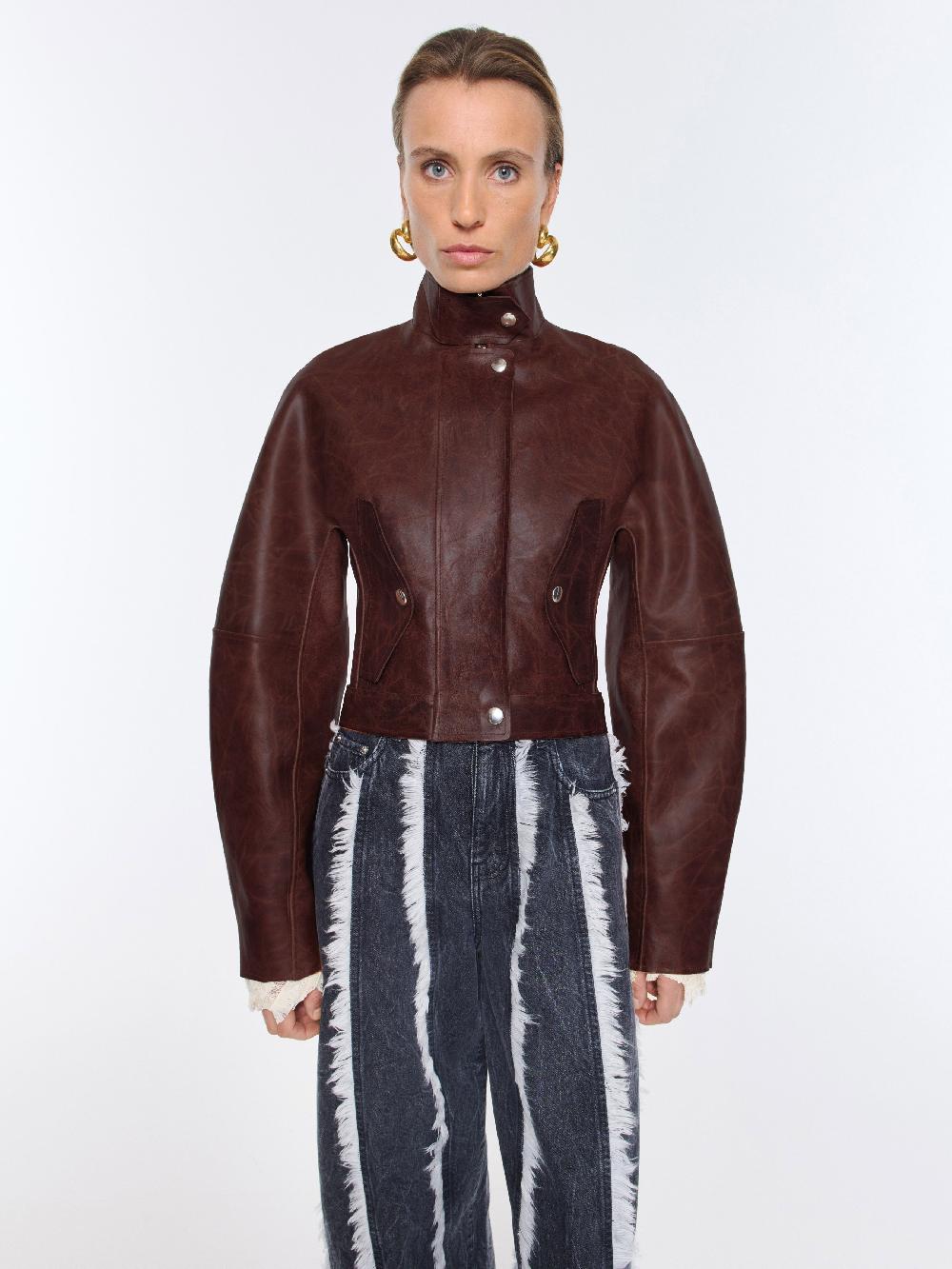 Séfr Iris Leather Jacket