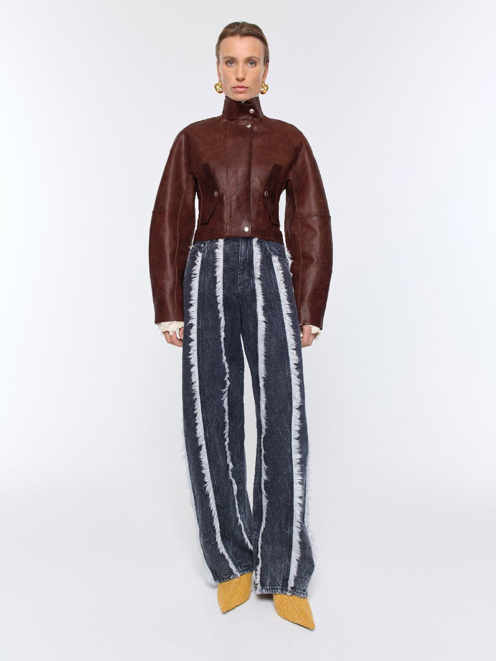 séfr Iris Leather Jacket