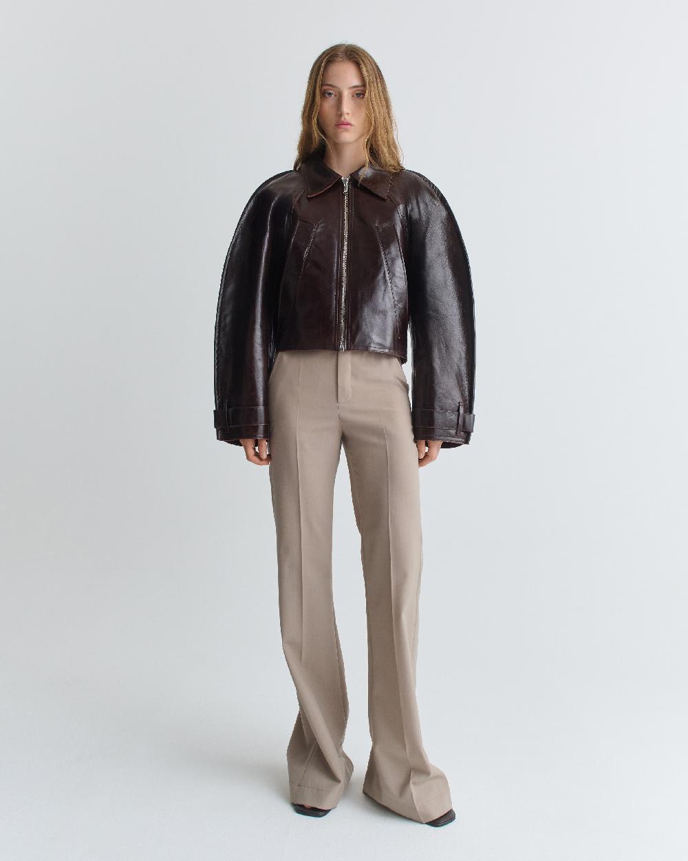 séfr TALIA LEATHER JACKET