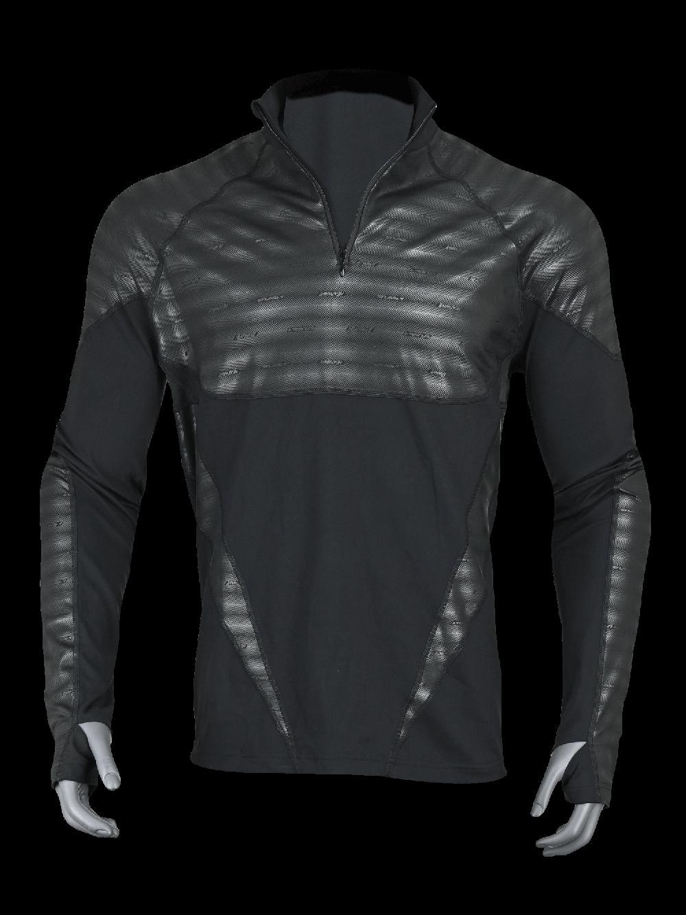 Seirus Mens Heatwave™ Performance Base Layer ¼ Zip Mock Neck Top
