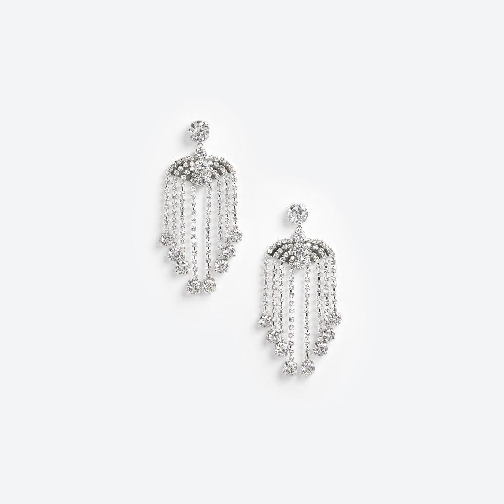 self portrait Crystal Chandelier Earrings JEWELLERY