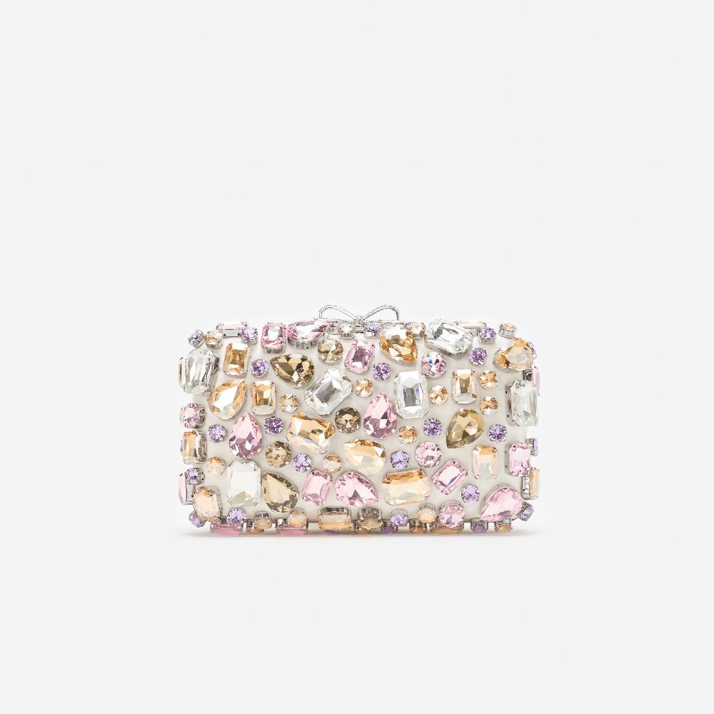self portrait Multi Crystal Embellished Clutch Bag BAGS