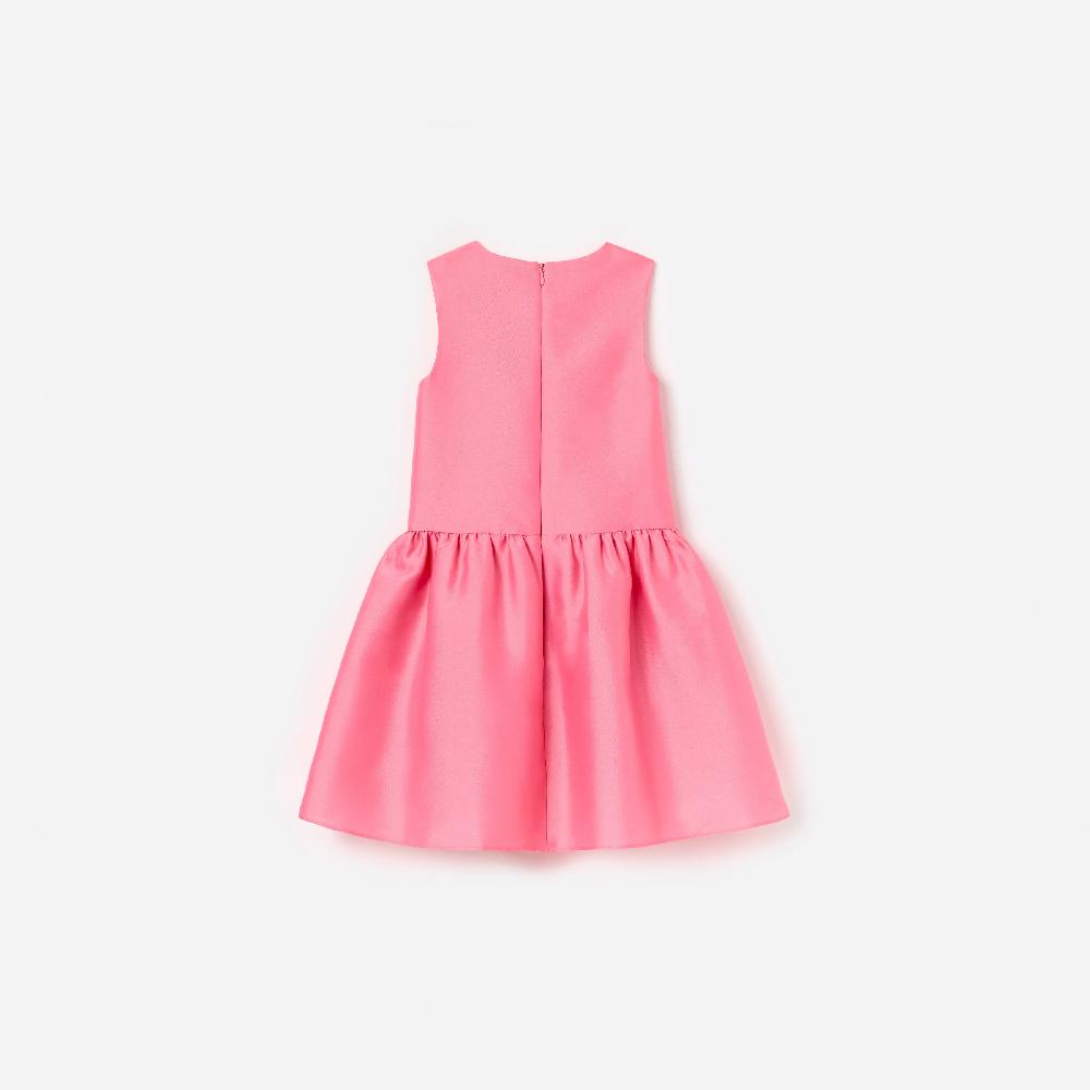 Self Portrait Pink Taffeta Crystal Embellished Dress KIDS