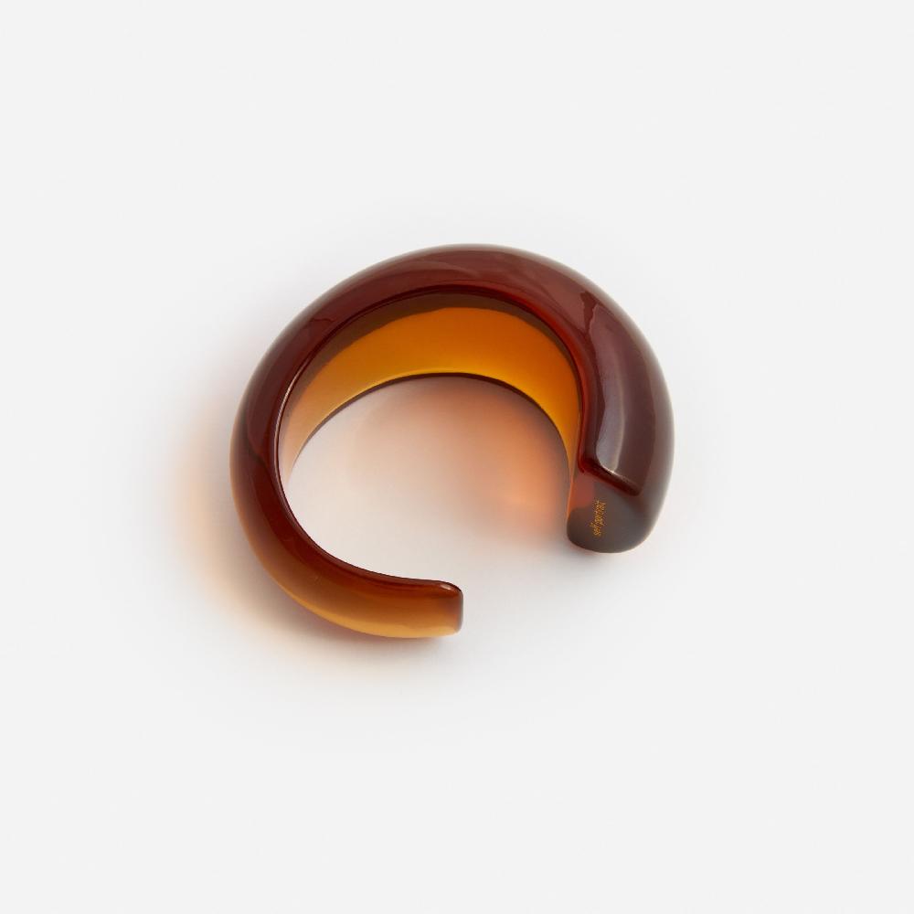 Self Portrait Amber Resin Cuff JEWELLERY