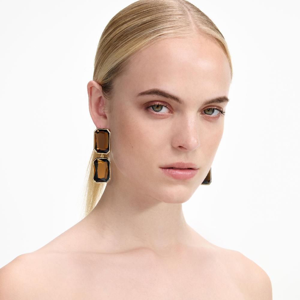Self Portrait Amber Tiered Earrings JEWELLERY