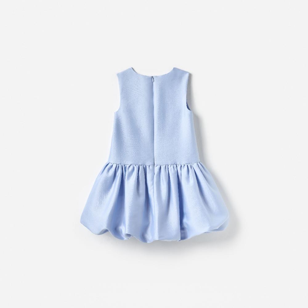 Self Portrait Blue Taffeta Dress KIDS
