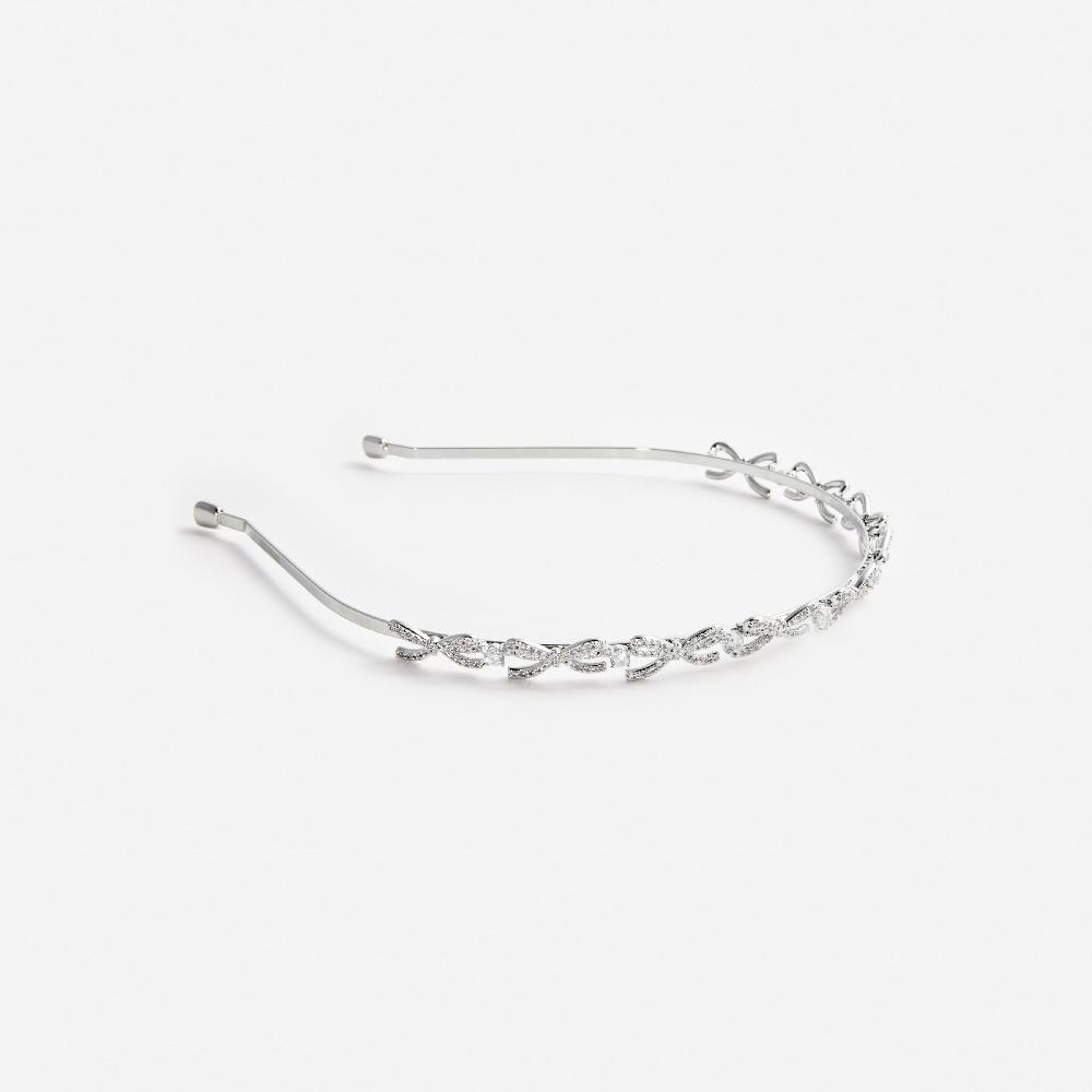 self portrait Crystal Bow Headband JEWELLERY