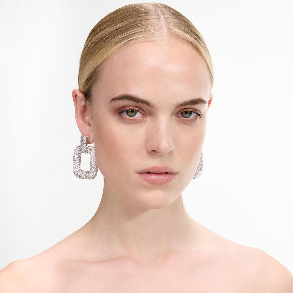 Self Portrait Crystal Knocker Earrings JEWELLERY