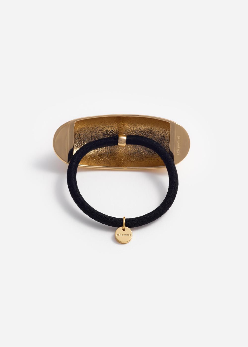 Self Portrait Gold Bar Hair Cuff JEWELLERY