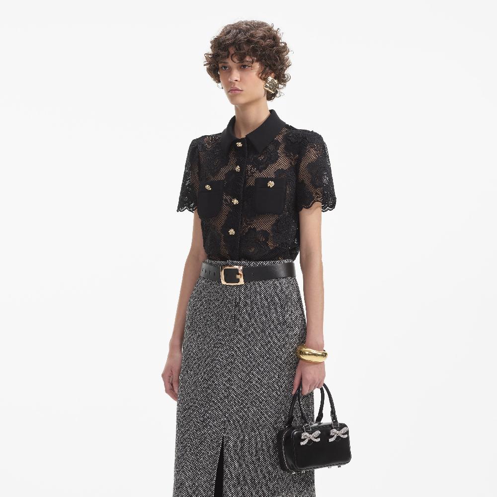 Self Portrait Gold Chunky Cuff JEWELLERY