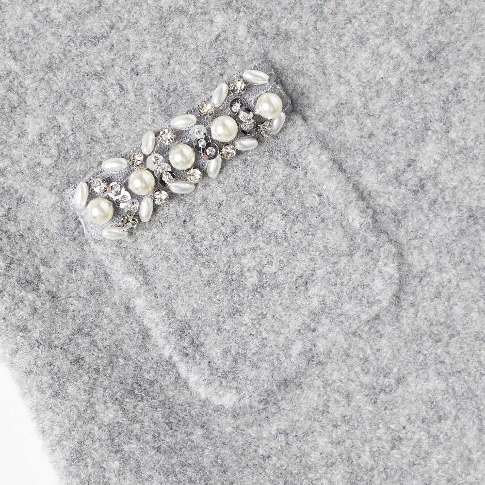 Self Portrait Grey Knit Skirt KIDS