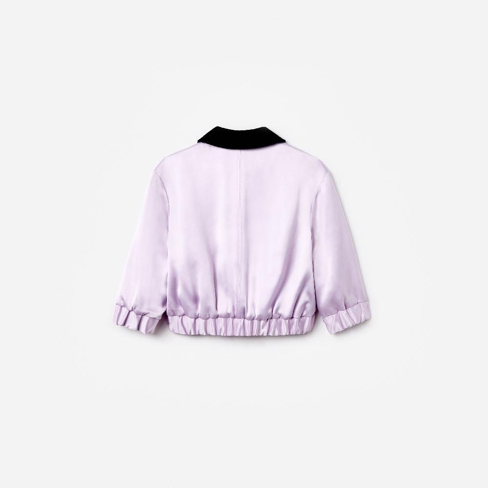 Self Portrait Lilac Viscose Jacket KIDS