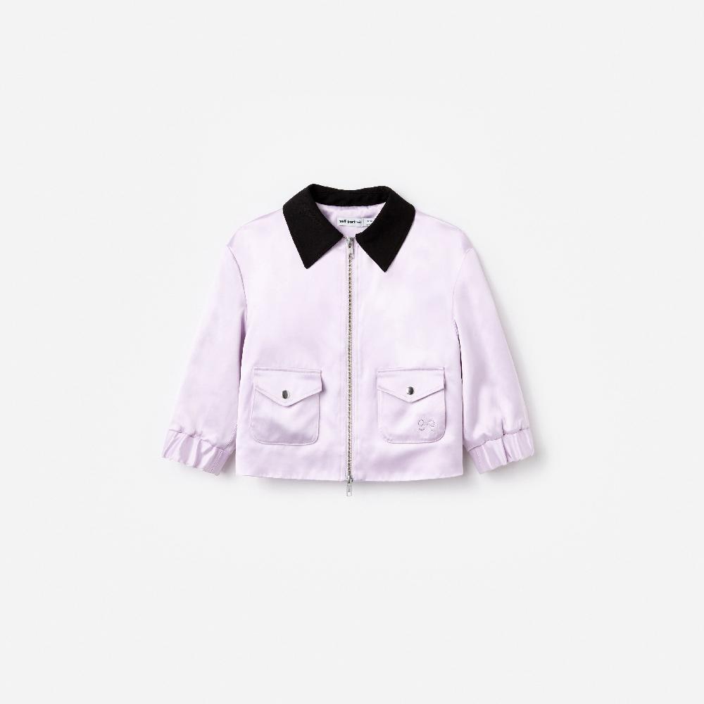 self portrait Lilac Viscose Jacket KIDS